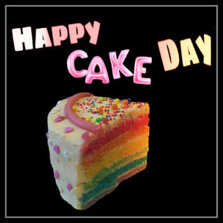 Happy Cake day greeting cards