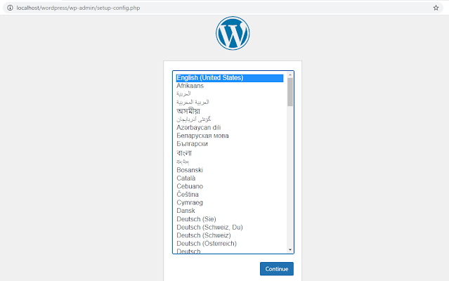 Install WordPress di Localhost
