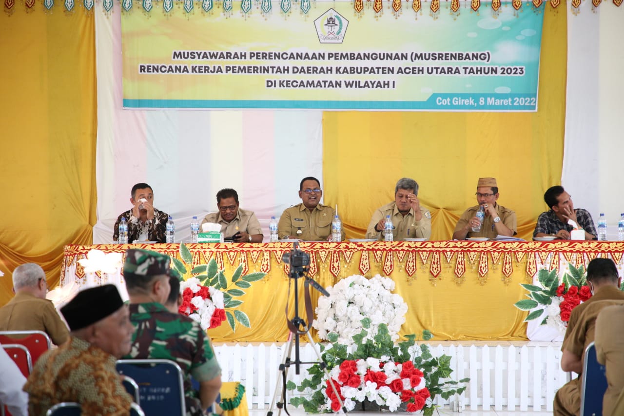 Sukses Gelar Musrembang RKPK Aceh Utara Wilayah 1 Kecamatan, Cot Girek Terpilih Sebagai Tuan Rumah