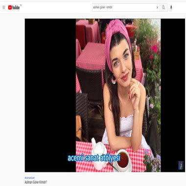 youtube com - aslıhan güner - kimdir