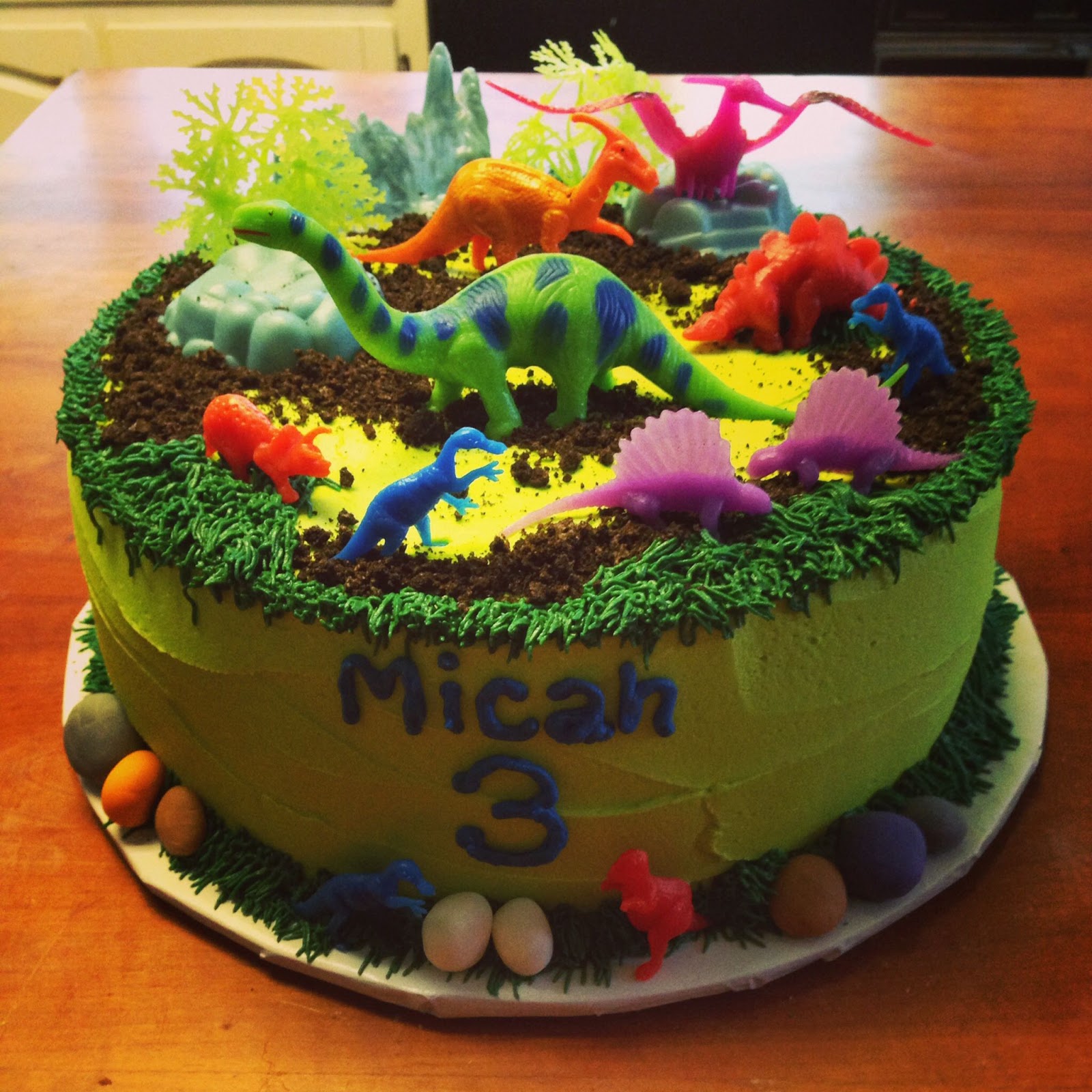 Dinosaur Birthday Cakes