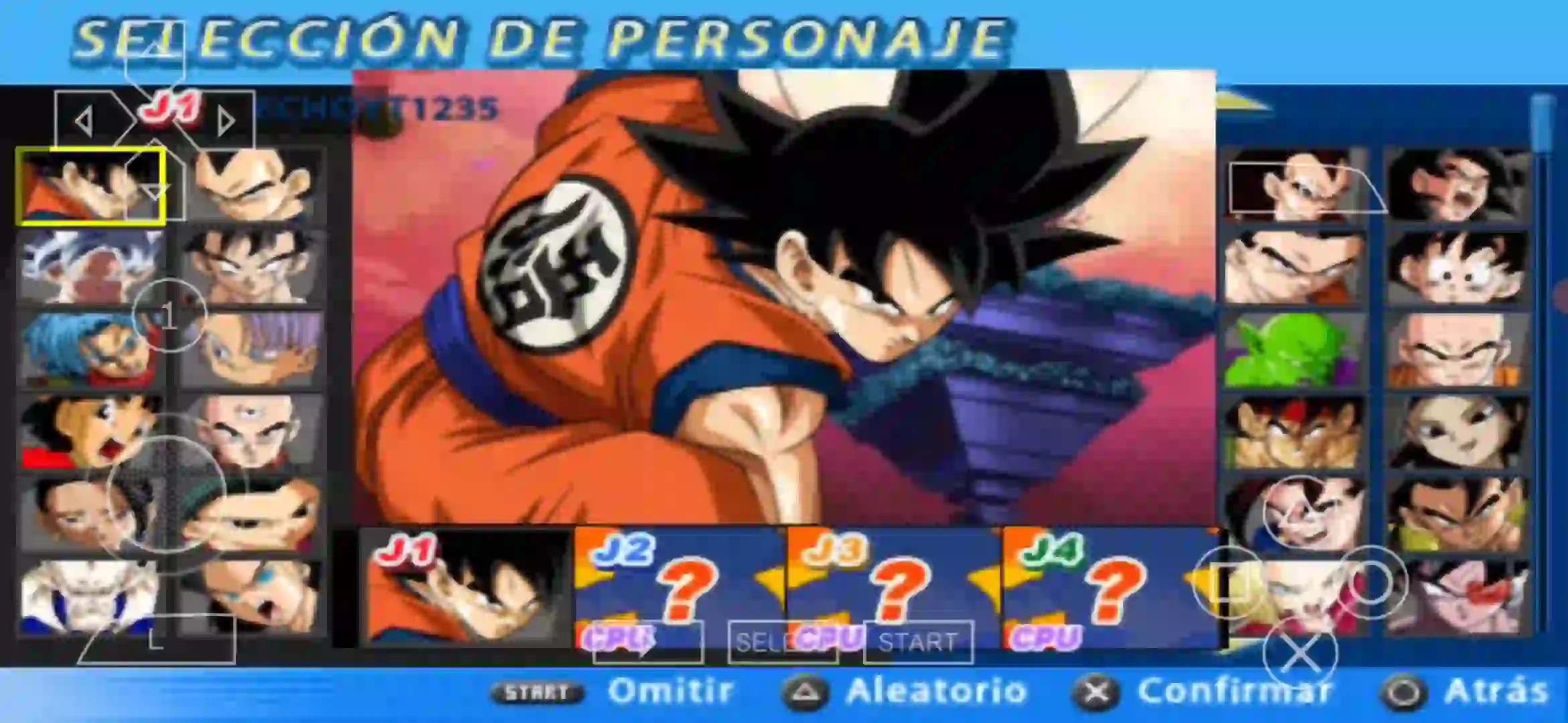 Dragon Ball Z Budokai Tenkaichi 3 PPSSPP