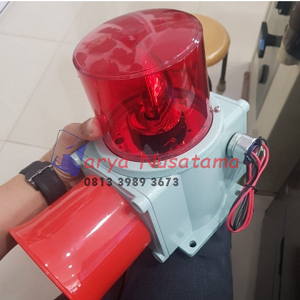 Jual Rotary Bulb With SIren Q-Light SHD-LR-WS-220V-R