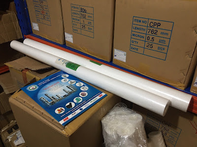 BDM - 10 micron dài 40 inch, Lõi lọc bông nén Aqua Hàn Quốc