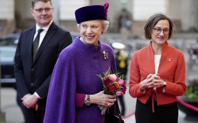 Queen Margrethe and Princess Benedikte