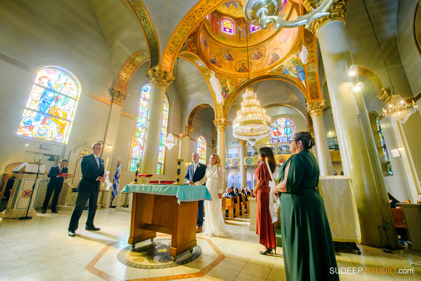 Toledo Greek Wedding Photography at Holy Trinity Greek Orthodox Church by SudeepStudio.com Ann Arbor Toledo Wedding Photographer