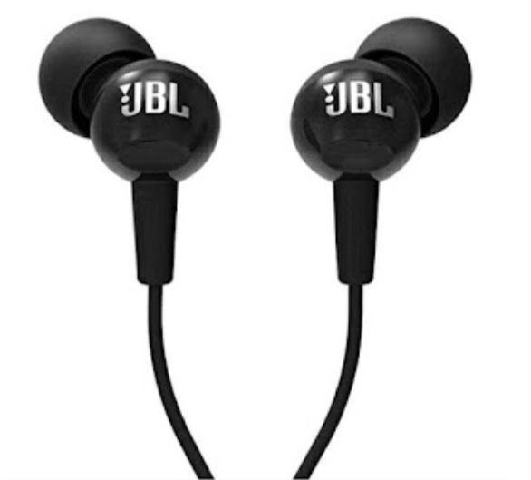 JBL C100SI In-Ear Deep Bass Headphones with Mic
