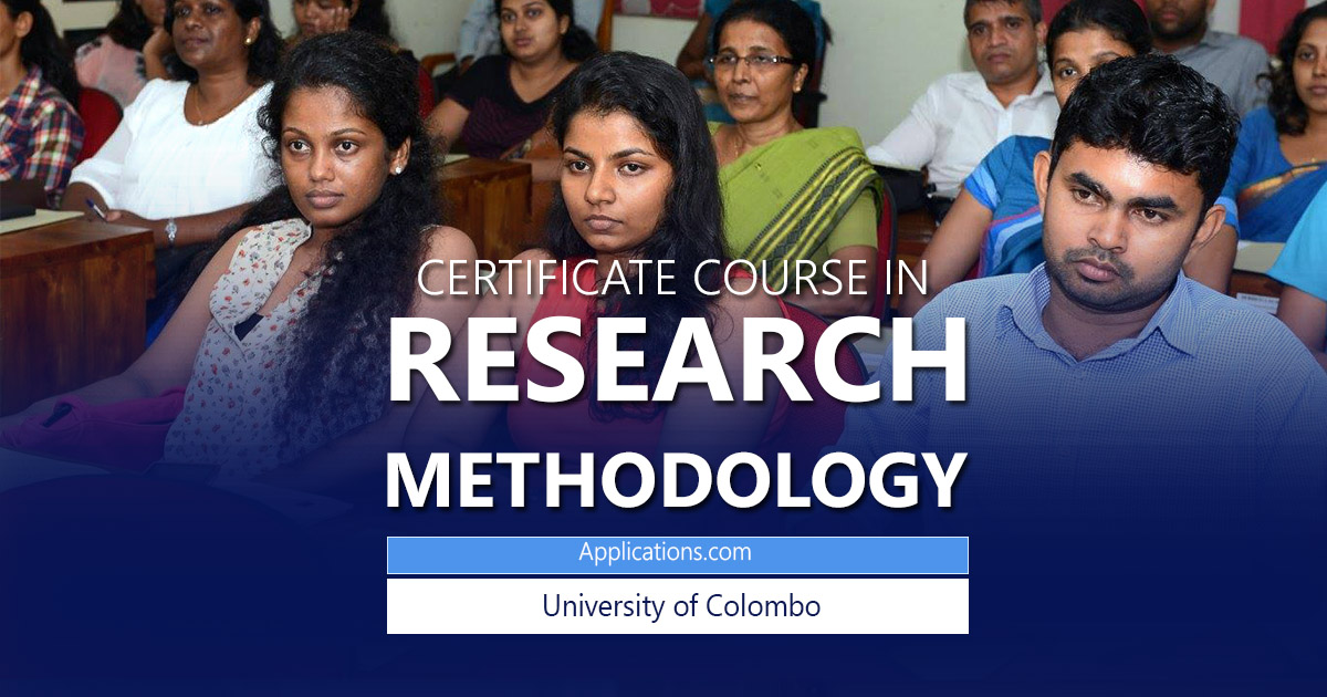 Certificate Course in Research Methodology