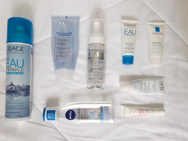 skincare empties