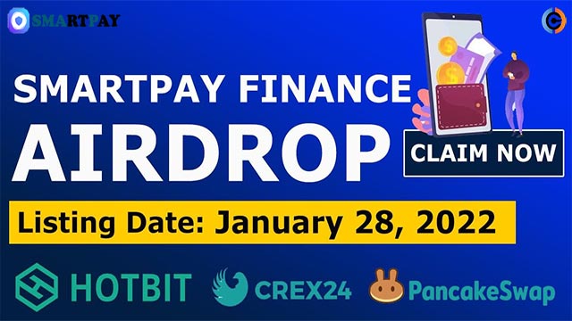 SMARTPAY TrustWallet Airdrop 750 $SMAP Coin Free