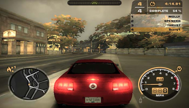 Need For Speed Most Wanted Highly Compressed PC Game 356 Mb