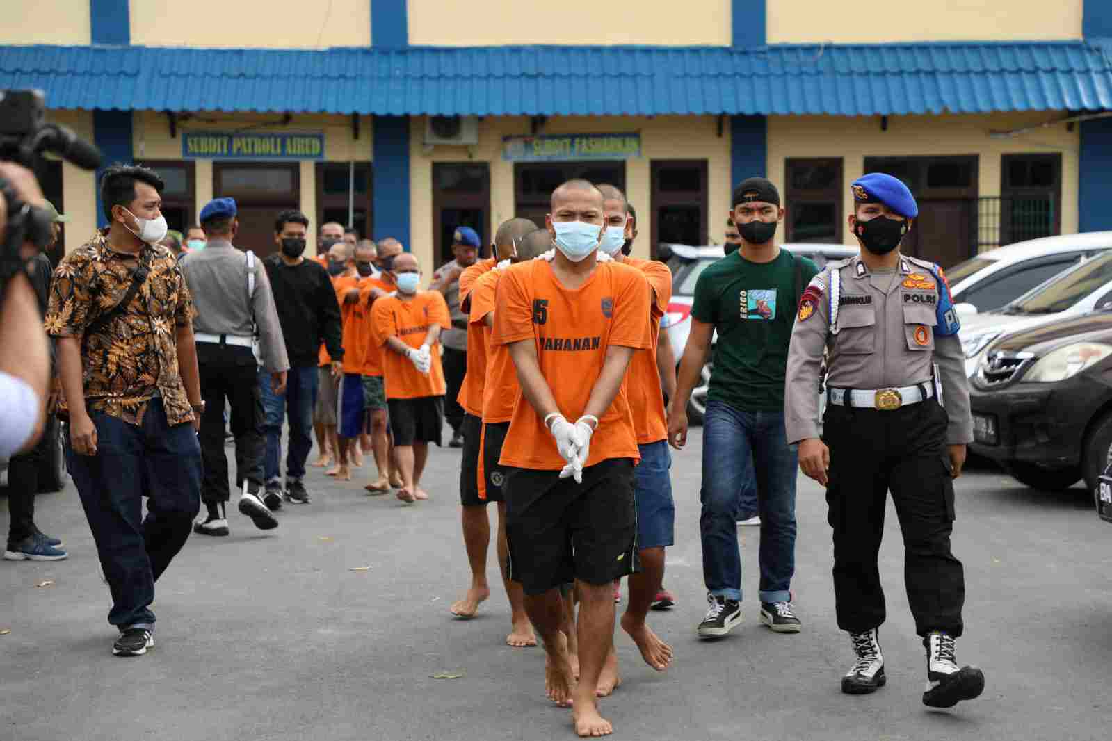 Tim DitPolairud Polda Sumut Amankan 86 Pekerja Migran Ilegal