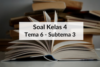 Latihan Soal Kelas 4 Tema 6 Subtema 3