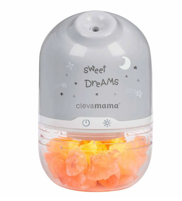 The Clevamama Clevapure salt lamp