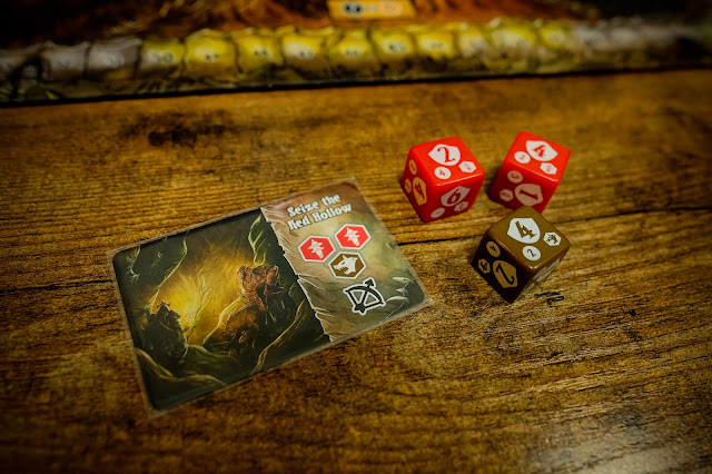 Shadow kingdoms Valeria board game 收集部隊骰完成戰鬥計畫