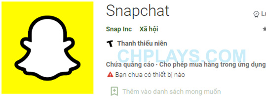 Tải Snapchat - App Chat và chia sẻ ảnh chụp qua tin nhắn a