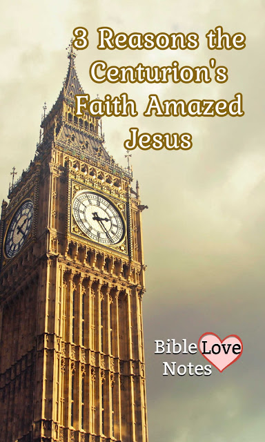 Mark 8 says Jesus was AMAZED by the faith of the Centurion. This 1-minute devotion explains why.