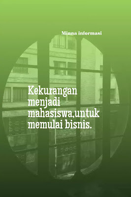 Kekurangan mahasiswa memulai usaha