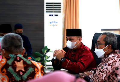 Bupati Lingga dan Kepala BPK RI Perwakilan Kepri, Gelar Exit Meeting