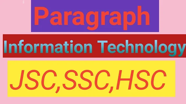 information technology paragraph