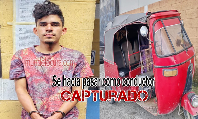 El Salvador: Colaborador de la MS13 alias "Gallo" se hacía pasar como conductor de mototaxi para extorsionar a los comerciantes