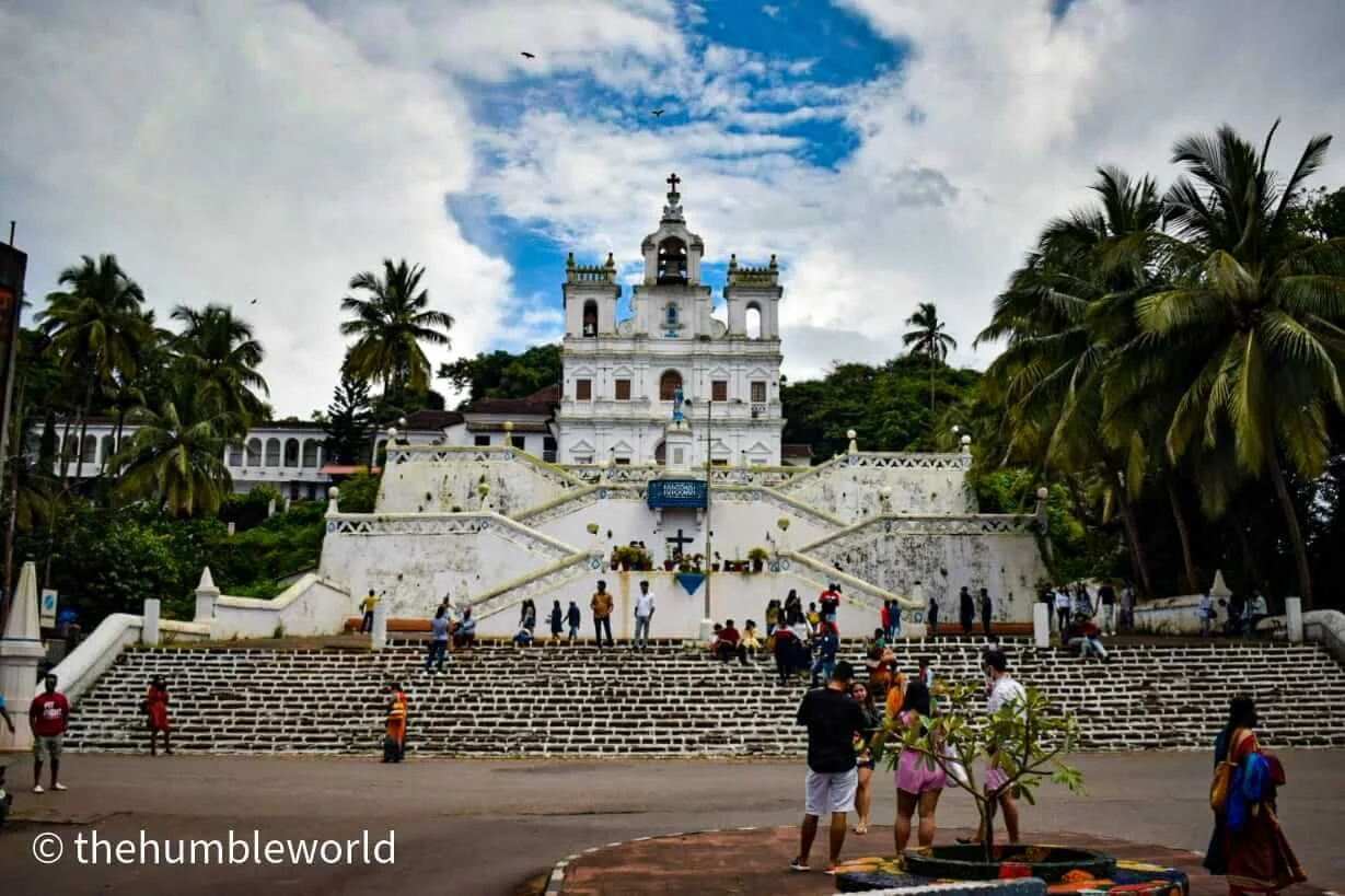 The Church of Our Lady of Immaculate Conception in Fontainhas, Goa