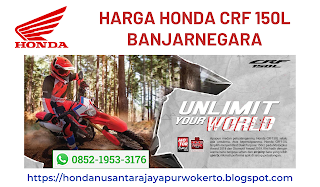 Harga Honda CRF150L Banjarnegara