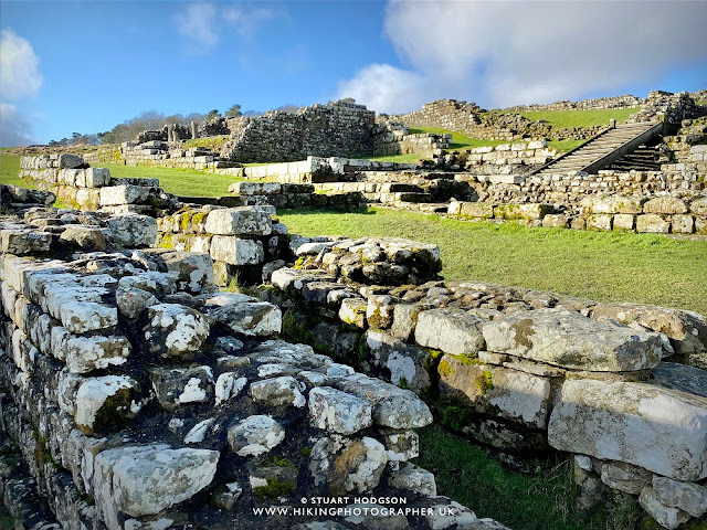 Hadrian's Wall walk best route section Northumberland The Sill Housesteads