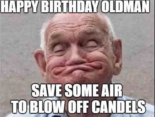 old man happy birthday images