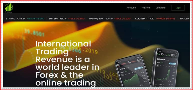 Мошеннический проект t-rvn.com – Отзывы, развод. Компания International Trading Revenue мошенники