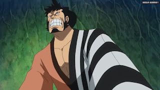 ワンピースアニメ ゾウ編 771話 錦えもん | ONE PIECE Episode 771