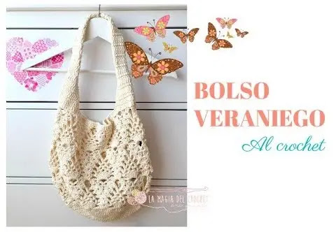 TUTORIAL GRATIS de Bolso Veraniego a Crochet