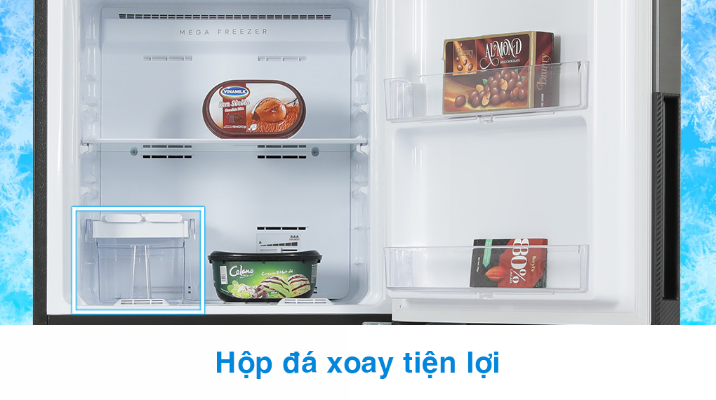 Tủ lạnh Sharp Inverter 360 lít SJ-XP382AE-DS - Tiện ích