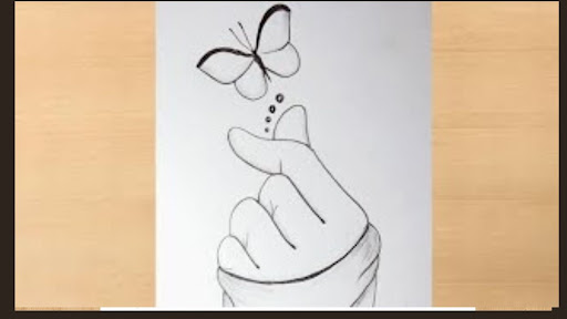 Butterfly Drawing Easy Drawing Painting Idea