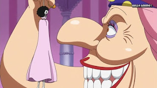 ワンピースアニメ WCI編 822話 ビッグ・マム Charlotte Linlin | ONE PIECE ホールケーキアイランド編