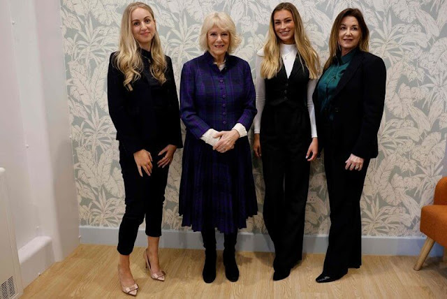 The Duchess of Cornwall visited a SARC (Sexual Assault Referral Centre) in Paddington and Thames Valley Partnership