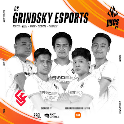 GrindSky Esports - 2022 Wild Rift Champions SEA Philippines Roster