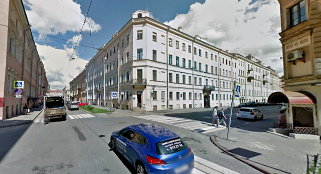 Казначейская улица, 7. именно в доме на Казначейской Достоевский написал романы «Игрок» и «Преступление и наказание»