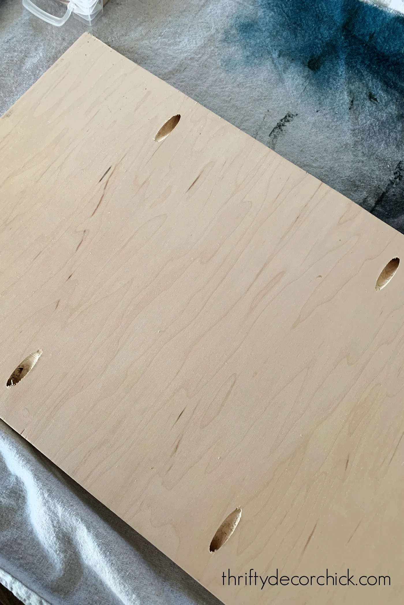 plywood drawer base