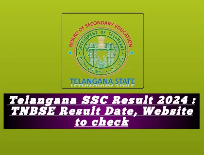 Telangana SSC Result 2024