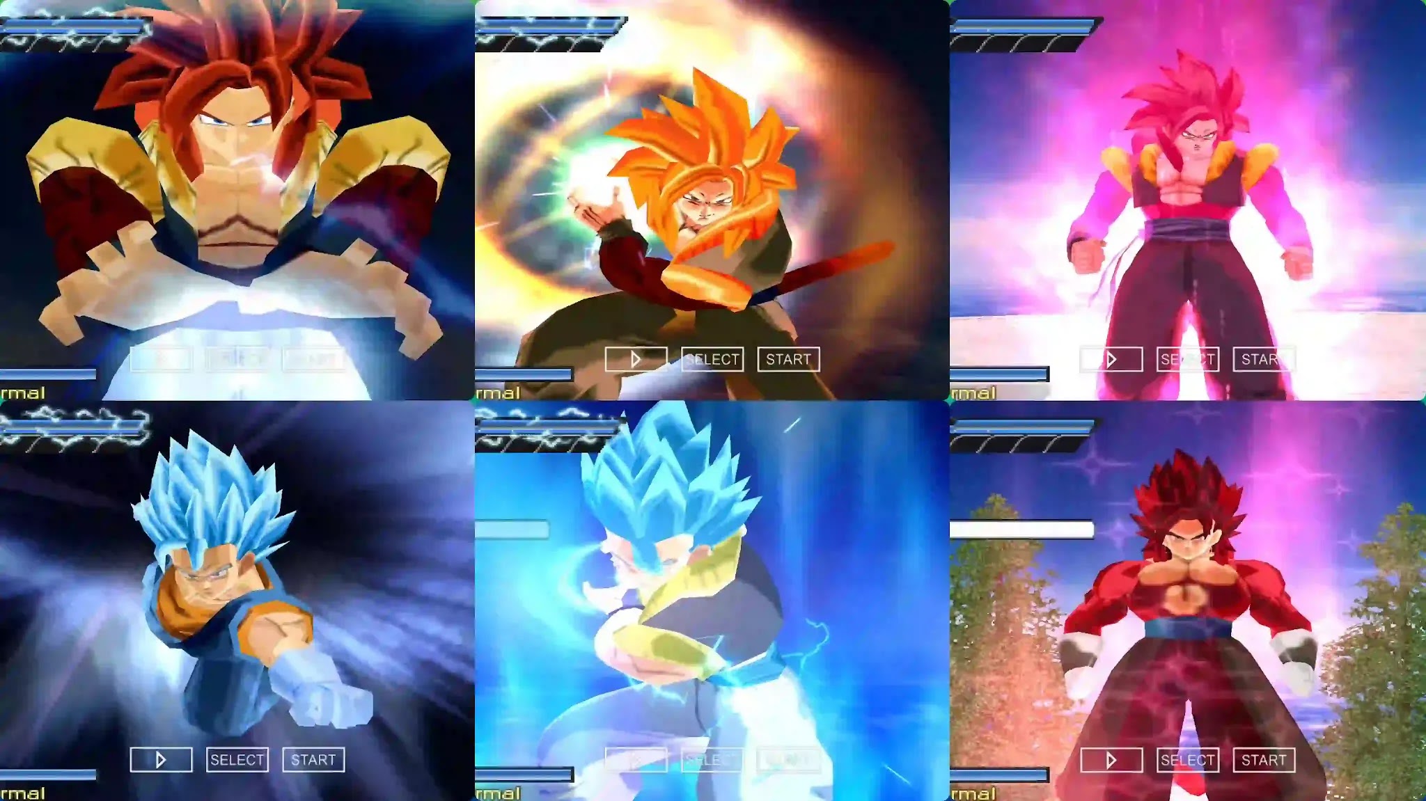 Super Dragon Ball Heroes All Fusions