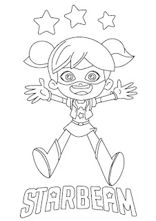 Zoey Starbeam coloring page