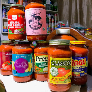 bottled pasta sauces