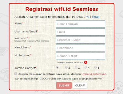 Cara Membuat Akun Wifi ID Seamless Khusus Pelanggan Indihome Fiber