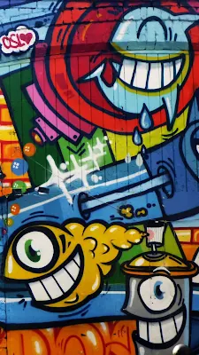 Download Colorful Graffiti Art wallpaper.
