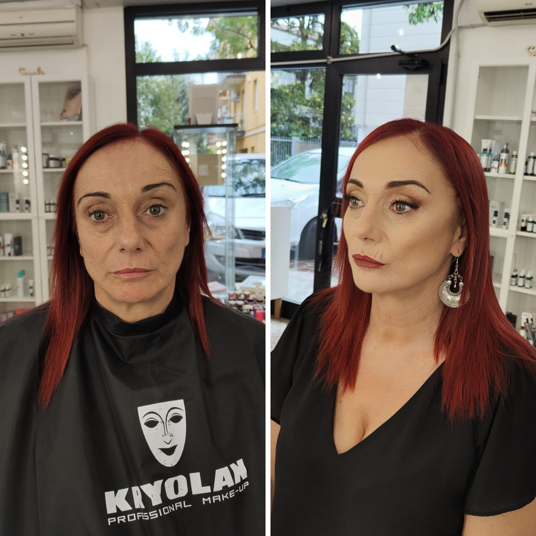 Corso di trucco professionale anti età con la realizzazione di face lift e tiranti