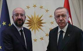 Erdogan and Michel discuss developments in the attack on Ukraine and the security situation in Europe  Turkish President Recep Tayyip Erdogan and European Council President Charles Michel discussed in a telephone conversation the developments of the Russian attack on Ukraine. For his part, Michel said, in a post he posted on his social media accounts, that he discussed with Erdogan the critical security situation in Europe.  Turkish President Recep Tayyip Erdogan discussed with the President of the European Council Charles Michel, in a phone call, on Saturday, the developments of the Russian attack on Ukraine.  According to a statement issued by the Turkish Presidency Communication Department, the two sides discussed the latest developments on the Ukrainian-Russian crisis.  Erdogan assured the European official that they will continue to do everything in their power to restore peace between Russia and Ukraine. For his part, the President of the European Council, Charles Michel, said in a blog post on his social media accounts that he discussed with Turkish President Recep Tayyip Erdogan the critical security situation in Europe.  In his blog, Michel stressed that the alliance is united and strong in the face of the Russian war in Ukraine. "As the tragic scenes unfold, the focus on stopping the conflict and alleviating human suffering has become urgent," he added. On February 24, Russia launched a military operation in Ukraine, which was followed by angry international reactions and the imposition of "tough" economic and financial sanctions on Moscow.