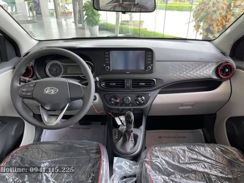 Nội thất Grand i10 sedan 2022 đuôi dài