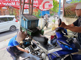 Motor Tukang AC Denpasar Masuk Bengkel