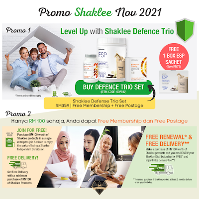 Promosi Shaklee Nov 2021